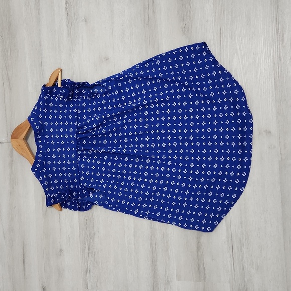 Jon & Anna Contemporary Blue Blouse - Picture 5 of 6